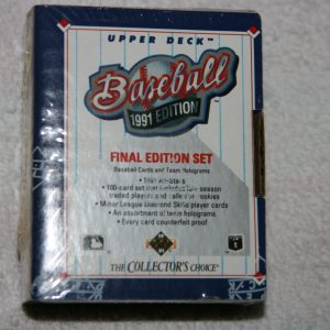UPPER DECK 1991 FINAL EDITION UNOPENED SET