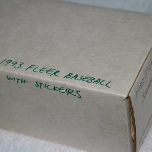 FLEER 1993 BASEBALL COMPLETE SET & STICKERS