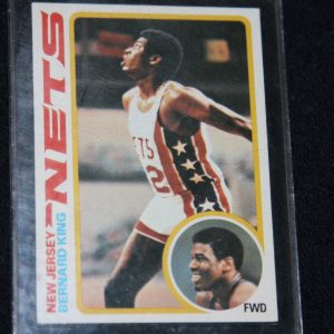 BERNARD KING TOPPS ROOKIE CARD