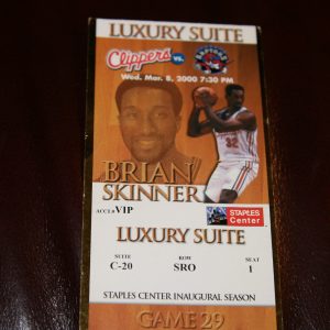 L.A. CLIPPERS VIP LUXURY SUITE TICKET