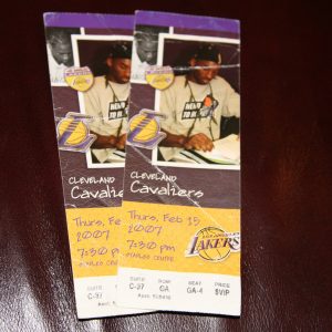 LAKERS 2007 VIP SUITE TICKETS(2)