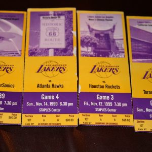 L.A.LAKERS ROW A FOUR PACK