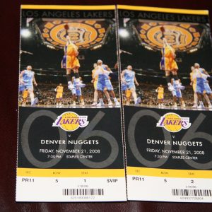 L.A.LAKERS VIP TICKETS