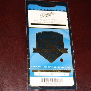 L.A. DODGERS 2008 FULL TICKET