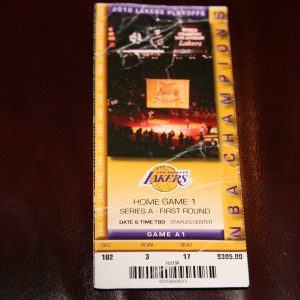 L.A.LAKERS 2010 PLAYOFFS ROW 3