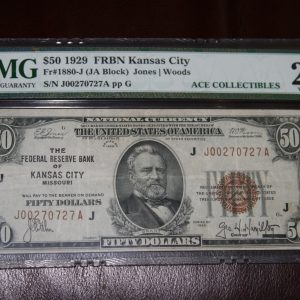 $50 U.S.Bill 1929 PMG 25