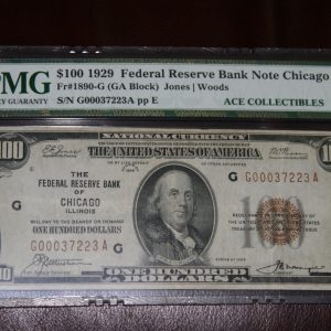$100 U.S. Bill 1929 PMG 30