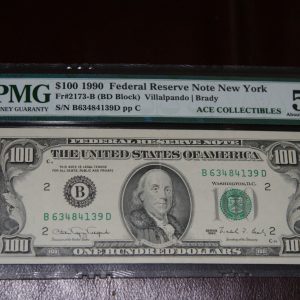 $100 U.S.Bill PMG 55 EPQ