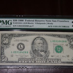 $50 U.S.Bill PMG 25