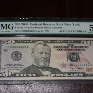 $50 U.S.Bill PMG 53 EPQ