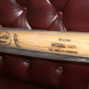 LA DODGERS RAW GAME BAT