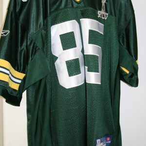 GREG JENNINGS SUPER BOWL WORN JERSEY