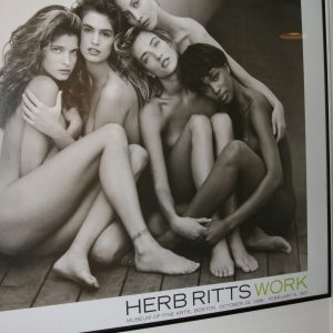 FAMOUS HERB RITTS "WORK" POSTER FRAMED