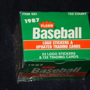 FLEER 1987 UPDATE COMPLETE SET