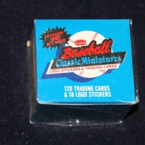 FLEER 1987 CLASSIC MINIATURES SET
