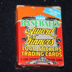 FLEER 1987 LIMITED AWARD WINNERS SET