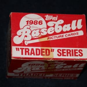TOPPS 1986 TRADED SERIES SET