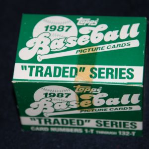 TOPPS 1987 TRADED SERIES SET
