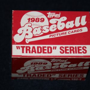 TOPPS 1989 TRADED SERIES SET
