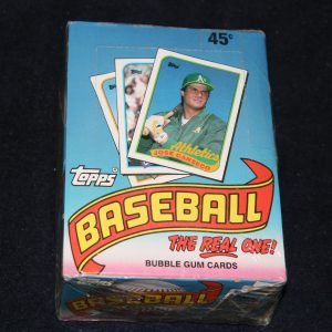 TOPPS 1986 UNOPENED BOX
