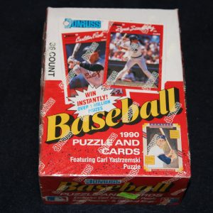 DONRUSS 1990 BASEBALL UNOPENED BOX