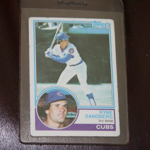 RYNE SANDBERG TOPPS ROOKIE CARD