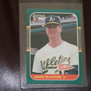 MARK McGWIRE DONRUSS ROOKIE CARD