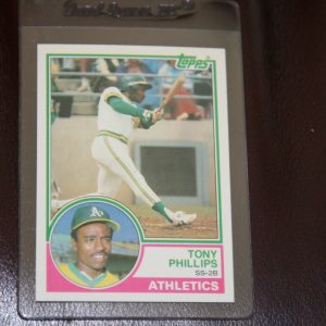 TONY PHILLIPS TOPPS ROOKIE CARD