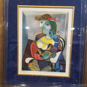 PICASSO ORIGINAL NUMBERED ESTATE COMMISSIONED PRINT ACC COLLECTI