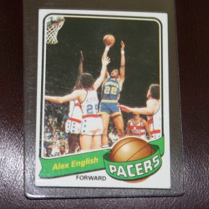 ALEX ENGLISH TOPPS ROOKIE CARD