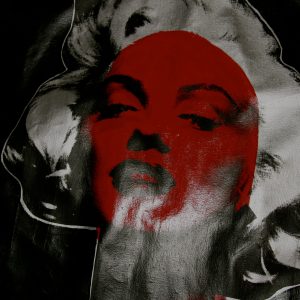 STEVE KAUFMAN (SAK) MARILYN MONROE ORIGINAL SIGNED ART