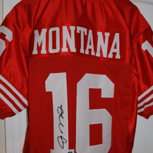 JOE MONTANA Autographed SF 49ERS Jersey