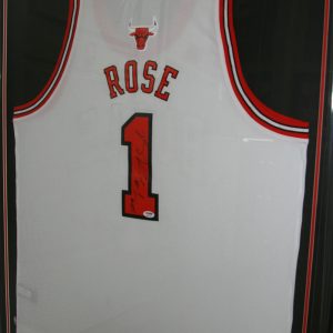 DEREK ROSE Autographed MVP Jersey