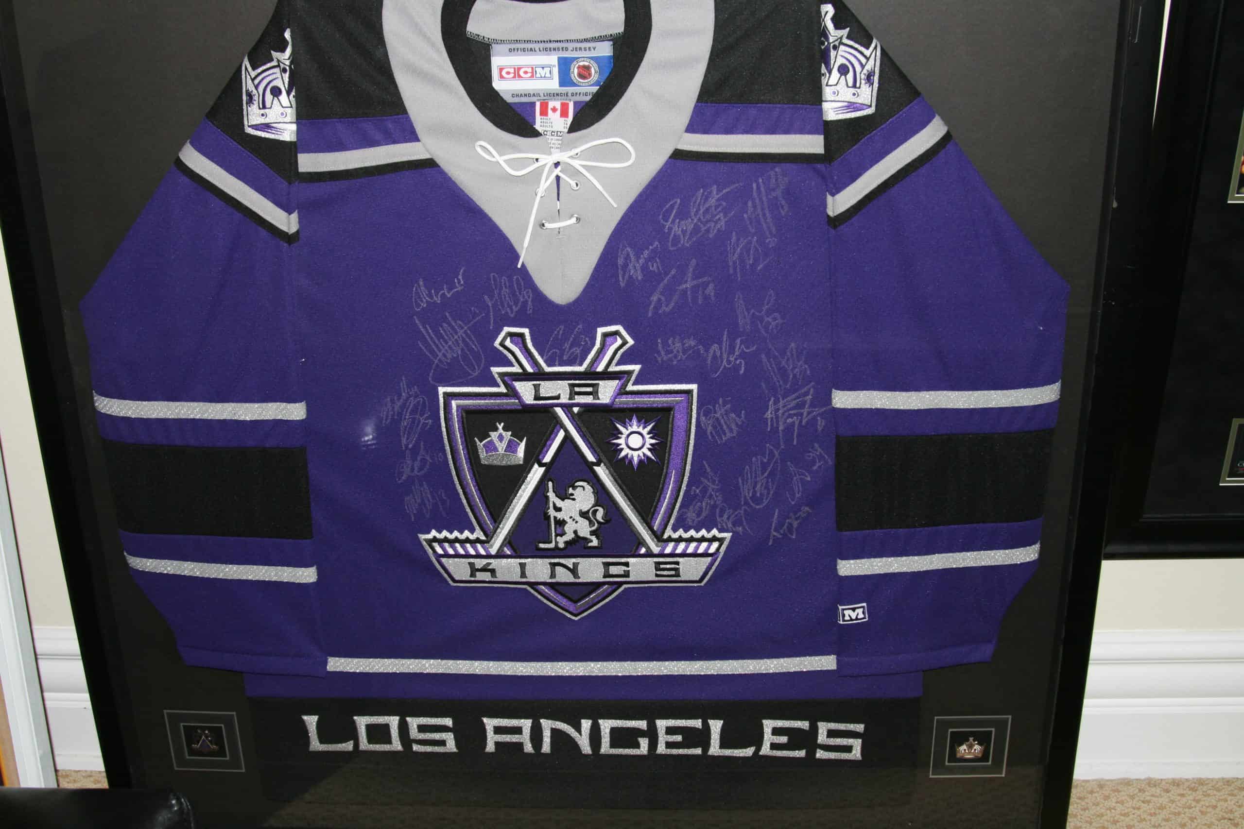 Los Angeles Kings Stanley Cup jersey
