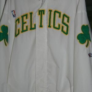 BOSTON CELTICS AUTHENTIC NBA WARM UP JACKET
