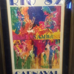 LEROY NEIMAN "RIO'82 CARNAVAL" ORIGINAL PRINT  SIGNED BY ARTIST