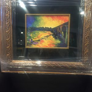 OULIE WHATER COLOR LITHOGRAPH