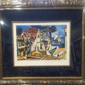 PABLO PICASSO ORIGINAL PRINT "MEDITERRANEAN VACATION"