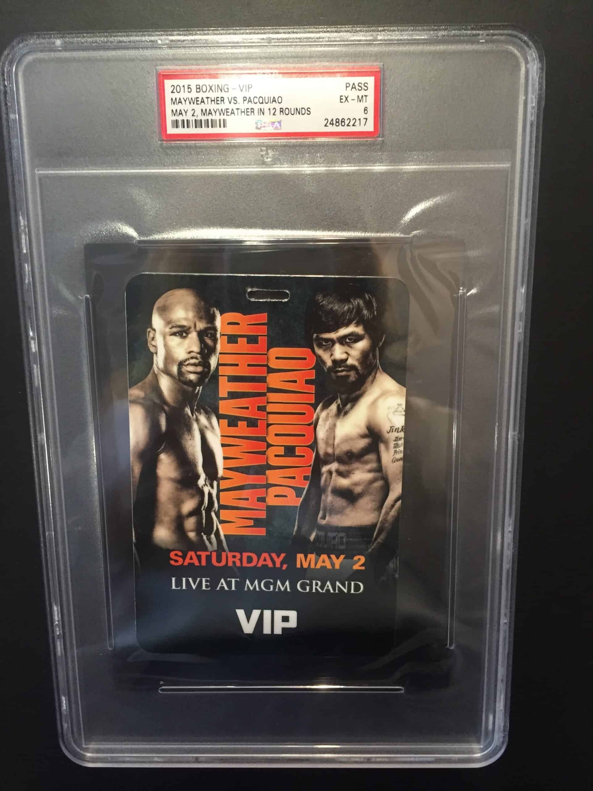 MAYWEATHER VS.PACQUIAO 2015 VIP PASS