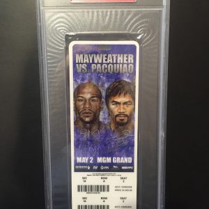 MAYWEATHER VS.PACQUIAO MAY MGM GRAND FULL TICKET