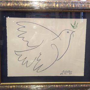 PABLO PICASSO ORIGINAL HAND DRAWING LITHOGRAPH PRINT