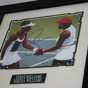 SERENA/VENUS WILLIAMS AUTOGRAPHED GLOSSY