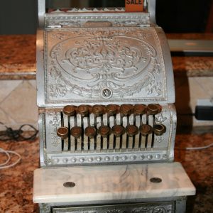 GOLD RUSH CASH REGISTER- SILVER