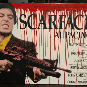 STEVE KAUFMAN"TONY MONTANA SCARFACE"ORIGINAL OIL ON CANVAS PAINT