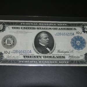 $20 U.S. BILL 1914 ACE COLLECTIBLES 50