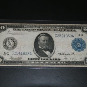 $50 U.S.BILL 1914 ACE COLLECTIBLES 35