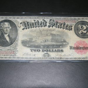 $2 1917 U.S.BILL ACE COLLECTIBLES 15 VERY FINE