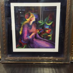 LE KINFF ORIGINAL LITHOGRAPHED LITHOGRAPH