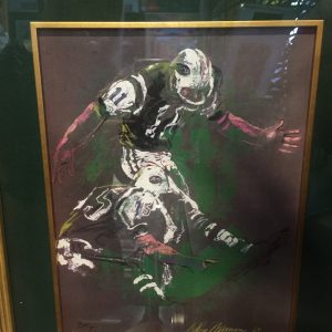 LEROY NEIMAN "THE KICK" ORIGINAL HAND DRAWING