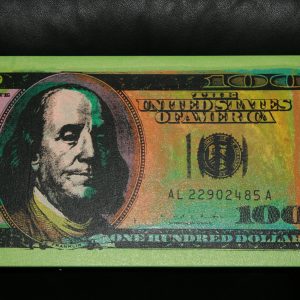 STEVE KAUFMAN "NEW $100 DOLLAR BILL" SIGNED